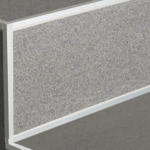 Coltar faianta aluminiu Squarejolly SJ100ACXB | PROFILITEC