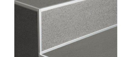 Coltar faianta aluminiu Squarejolly SJ100AS | PROFILITEC