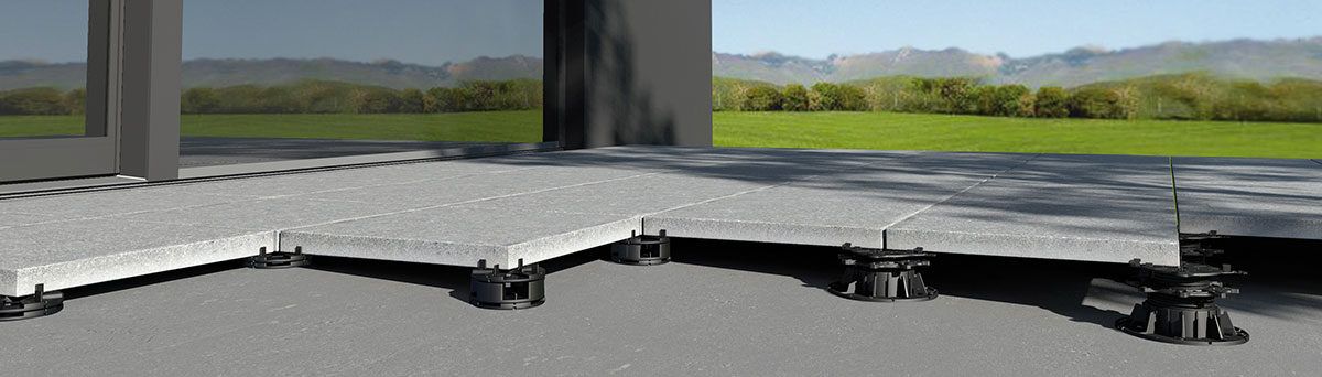 Ploturi reglabile gresie 20 mm Suport reglabil 10-15 mm SUPT | SUPT4 | Uptec Profilitec