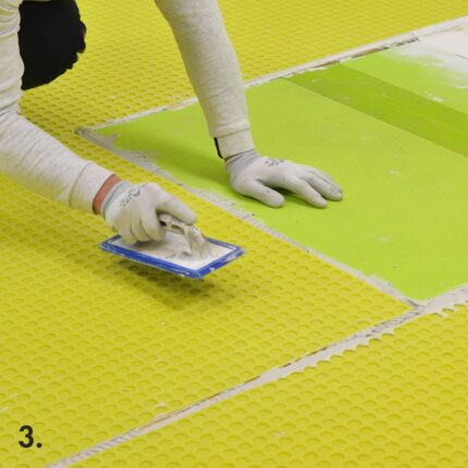 FLOORTEC Membrana Anti-Fisuri | membrana decuplare | Uncoupling Membrane