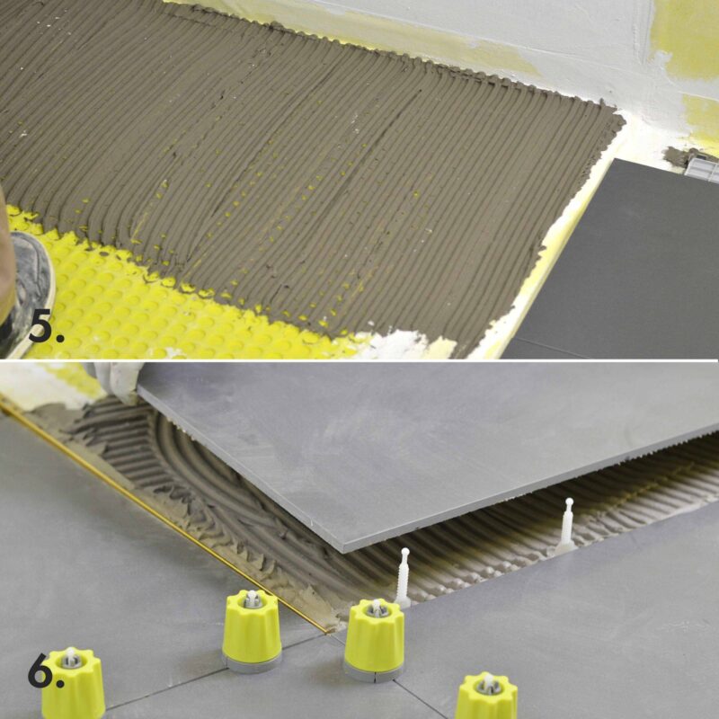 FLOORTEC Membrana Anti-Fisuri | membrana decuplare | Uncoupling Membrane