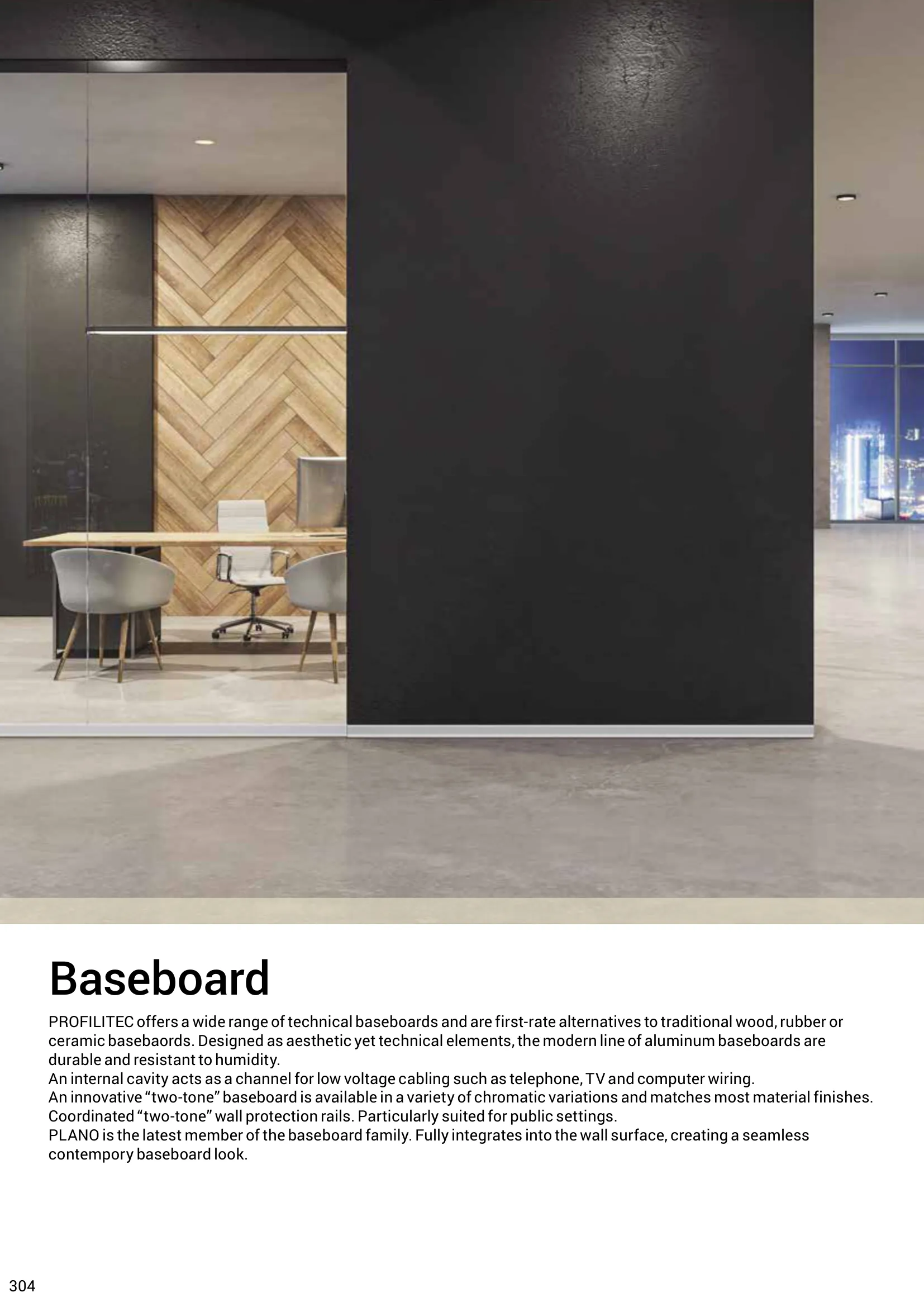 08 Plinte perimetrale - Profile Premium Coltare Treceri Plinte Picuratoare Profile Decor Shadow Gap Profilitec | Profil Expert