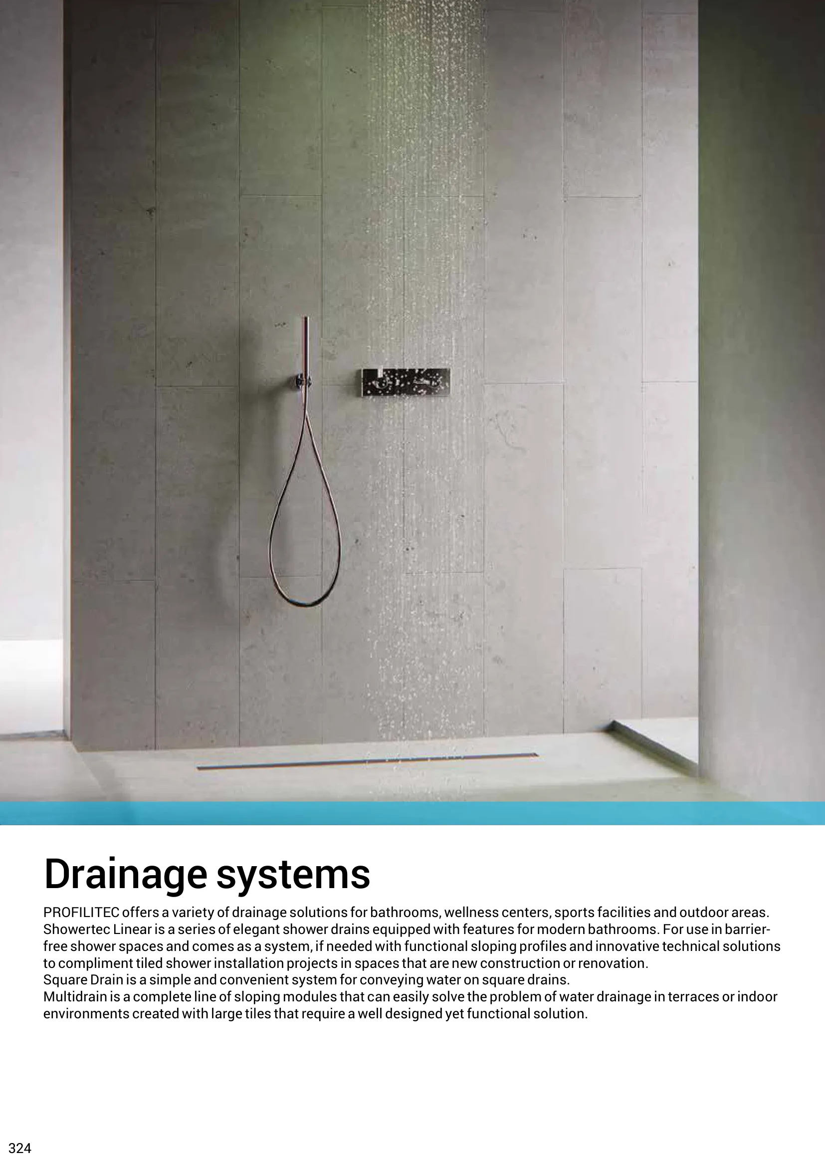 09 Sisteme scurgere Rigole dus profile walkin - Profile Premium Coltare Treceri Plinte Picuratoare Profile Decor Shadow Gap Profilitec | Profil Expert