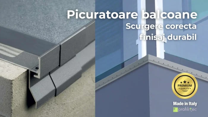 Picuratoare balcoane 700x394 - Profile Premium Coltare Treceri Plinte Picuratoare Profile Decor Shadow Gap Profilitec | Profil Expert