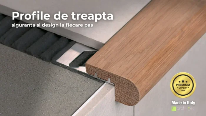 Profile de treapta 700x394 - Profile Premium Coltare Treceri Plinte Picuratoare Profile Decor Shadow Gap Profilitec | Profil Expert