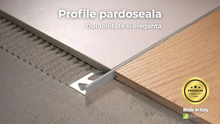 Profile pardoseala 700x394 - Profile Premium Coltare Treceri Plinte Picuratoare Profile Decor Shadow Gap Profilitec | Profil Expert