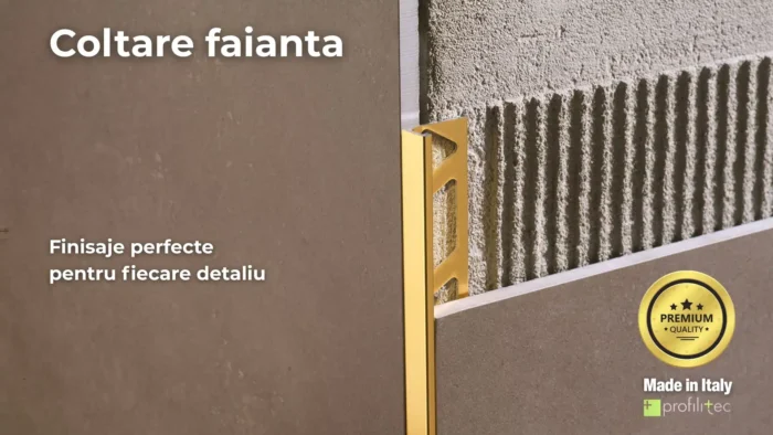 coltare faianta 700x394 - Profile Premium Coltare Treceri Plinte Picuratoare Profile Decor Shadow Gap Profilitec | Profil Expert