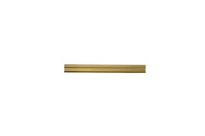 Profil decorativ slefuibil Linetec AD Profilitec | vizibil 5 mm, insertie alama naturala, aluminiu – bara 2,7 m