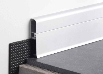 Plinta aluminiu argintiu satinat BI800AS | Plinta | PROFILITEC