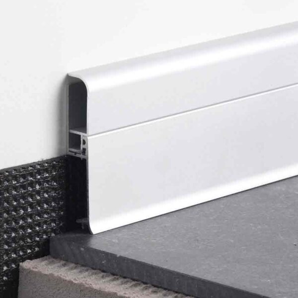 Plinta aluminiu argintiu satinat BI800AS | Plinta | PROFILITEC