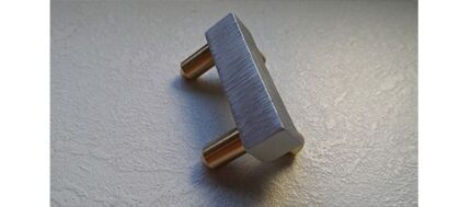 Coltar |  terminatie din aluminiu periat pentru plinta BA400ASS | BAC400ASS | Plinta | PROFILITEC