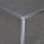 Coltar faianta aluminiu negru semirotund Roundjolly RJ-A51 RJ100A51 | RJ100A54 | RJ100A65 | PROFILITEC