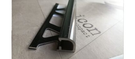 Coltar faianta aluminiu negru semirotund Roundjolly RJ-A51 RJ100A51 | RJ100A54 | RJ100A65 | PROFILITEC