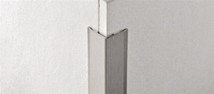 Cornier inox periat matuit cu diferite latimi pentru protectia peretilor cu/fara adeziv PROEDGE ACS | PROFILITEC