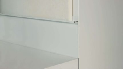 Profil tip plintă și scafă ascunsă Shadow Gap LED | PLANO PS1000AM11 alb mat | PROFILITEC