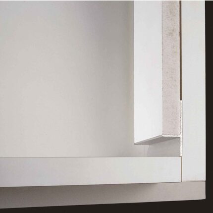 Plinte Metalice Plinta ascunsa – PLANO PS130 AS argintiu mat