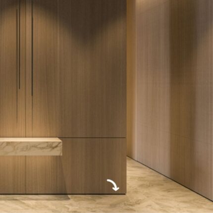 Plinte Metalice Plinta ascunsa – PLANO PS130 AS argintiu mat