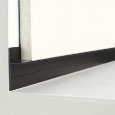 Profil shadow gap perete si tavan plutitor PLANO PS130 Profilitec | nut 13×13 mm pentru gips-carton, pregatit pentru banda LED COB – bara 2,7 m