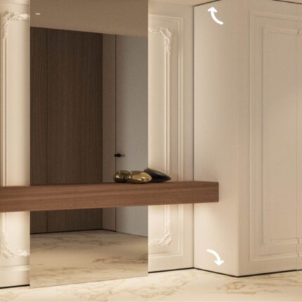 Plinte Metalice Plinta ascunsa – PLANO PS130 AS argintiu mat