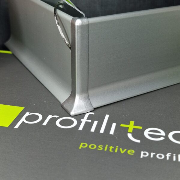 Plinta aluminiu PROFILITEC BA450AS / BA600AS / BA800AS / BA1000AS