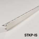 Profil 2-în-1 Inox STKPV Duș Walk-In – Fixare Sticlă Dus + Compensare Pantă Dus | PROFILITEC