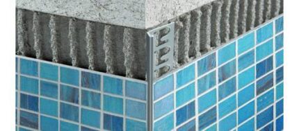 Protectie inox invizibila Prokerlam ceramica taiata in 45 grade | PROGRESS PROFILES