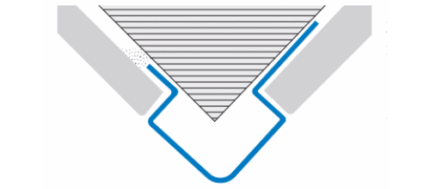 Colțar de protecție inox ceramica Roundcorner RE | PROFILITEC