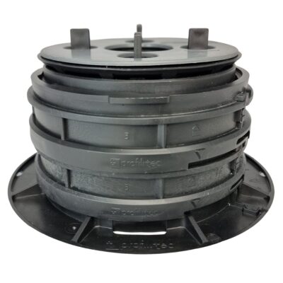 Plot reglabil gresie flotanta SUPAS UpTec Profilitec | suport reglabil pe inaltime si panta, cap 3D autonivelant 0-5%, 43-58 mm, expandabil ~800 mm