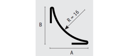 Coltar interior din Inox Sanitec SB15IL | PROFILITEC