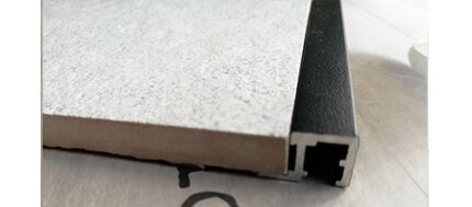 Coltar faianta aluminiu negru mat Squarejolly SJ-A65 SJ100A54 | SJ100A65 | PROFILITEC