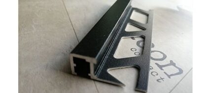 Coltar faianta aluminiu negru mat Squarejolly SJ-A65 SJ100A54 | SJ100A65 | PROFILITEC