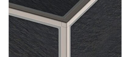 Capsula colt din inox lucios IL pentru imbinari profile SJC-IL | PROFILITEC