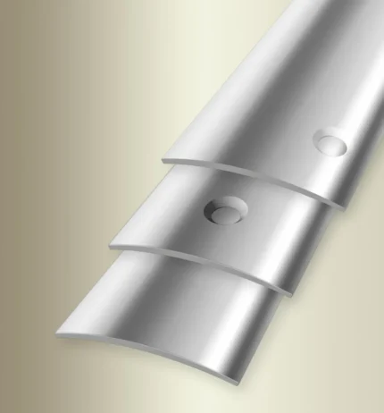 Banda acoperire rost inox Küberit 471 | Wölbschiene bombata 20 mm, autoadeziva – bare 1 / 2,7 m