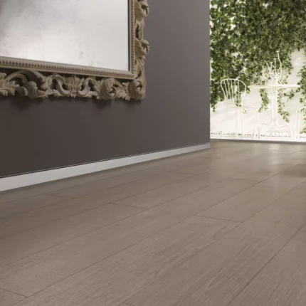 Plinta filomuro retrasa minimalista PLANO BF Profilitec | integrata in peretele de gips-carton, baza + top decorativ interschimbabil – bara 2,7 m