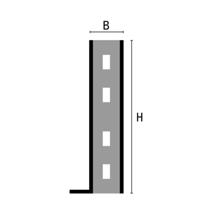 Profil rost dilatatie terazzo piatra Coflex CTM Profilitec | inox sau alama, H 44 mm, insert demontabil slefuibil, vizibil 10 mm – bara 2,7 m
