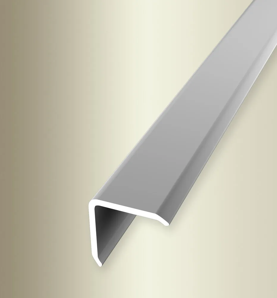 Cornier protectie perete Küberit 271 | colt 20 x 20 mm cu capac terminal, alb, negru, inox optic – bare 2,5 / 5 m Cornier protectie perete Küberit 271 | colt 20 x 20 mm cu capac terminal, alb, negru, inox optic – bare 2,5 / 5 m