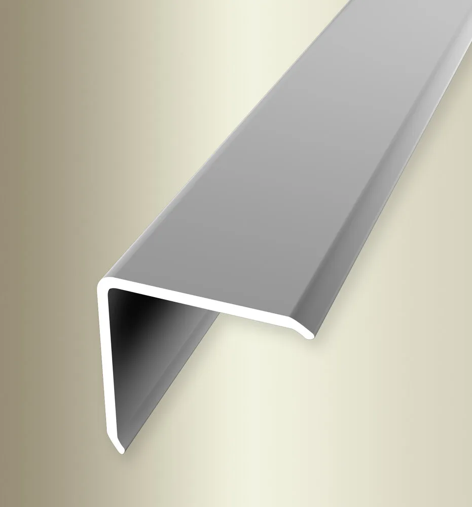 Cornier protectie perete Küberit 273 | colt 30 x 30 mm cu capac terminal, alb, negru, inox optic – bare 2,5 / 5 m Cornier protectie perete Küberit 273 | colt 30 x 30 mm cu capac terminal, alb, negru, inox optic – bare 2,5 / 5 m
