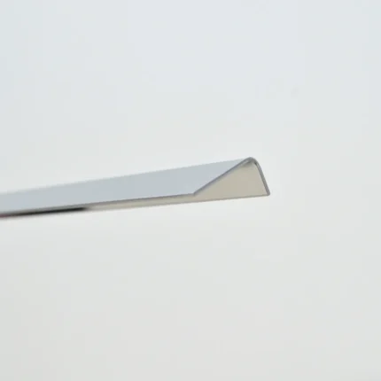 Cornier L DIY PL Profilitec | cornier in L cu aripi inegale, pentru muchii si inchideri | bare 2 m, alama lucioasa si aluminiu anodizat si inox aisi 304 si pvc