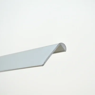 Profil semirotund DIY UN Profilitec | semirotund tip bullnose cu inaltime de 6 mm, pentru finisaje rotunjite | bare 2 m, aluminiu anodizat
