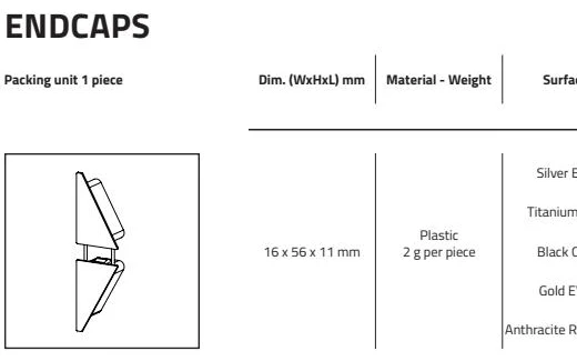 Miniplinta LED minimalista Minileiste SLED16X5 | linie de lumina continua deasupra plintei, montaj clic demontabil, rosturi 6-13 mm, orice pardoseala de la 6 mm – bara 2 m ec sled capat terminal - Miniplinta LED minimalista Minileiste SLED16X5 | linie de lumina continua deasupra plintei, montaj clic demontabil, rosturi 6-13 mm, orice pardoseala de la 6 mm – bara 2 m