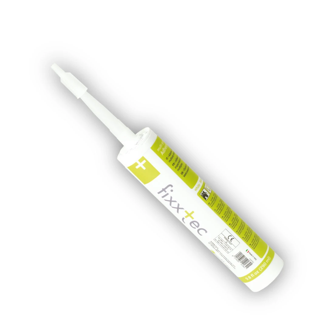 Adeziv sigilant multifunctional impermeabil Fixxtec Profilitec | pentru membrane Foiltec, banda Bandtec, plinte si profile – cartus Adeziv sigilant multifunctional impermeabil Fixxtec Profilitec | pentru membrane Foiltec, banda Bandtec, plinte si profile – cartus