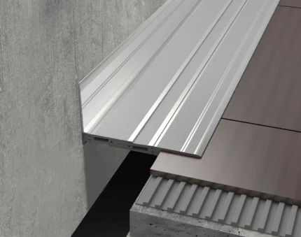 Profil capac rost dilatatie perimetral aplicat Jointec GADP-GALDP Profilitec | capac 76-99 mm, renovari – bara 4 m