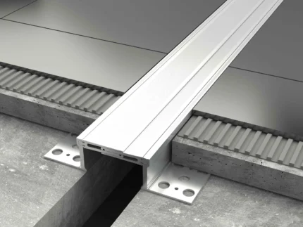 Profil rost dilatatie glisant Jointec GAL Profilitec | rost 86 mm, incorporat, H 20-70 mm – bara 4 m