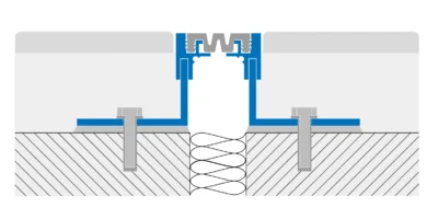 Profil rost dilatatie modular Jointec GM-GML Profilitec | insert 37-47 mm, incorporat, H 35-75 mm – bara 3 m