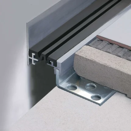 Profil rost dilatatie perimetral perete-pardoseala Jointec GMP-GMLP Profilitec | insert 37-47 mm, H 35-75 mm – bara 3 m