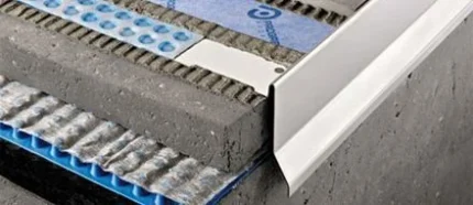 Picurator terasa cu garnitura Proterrace PCG Progress Profiles | H 80 mm, fusta 55 / 75 / 95 mm – bara 2,7 m