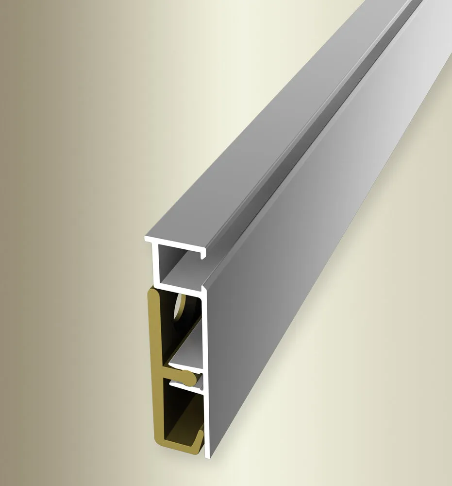 Plinta aluminiu Küberit 936 | plinta 60 mm compatibila cu banda LED, bara 2,5 m Plinta aluminiu Küberit 936 | plinta 60 mm compatibila cu banda LED, bara 2,5 m