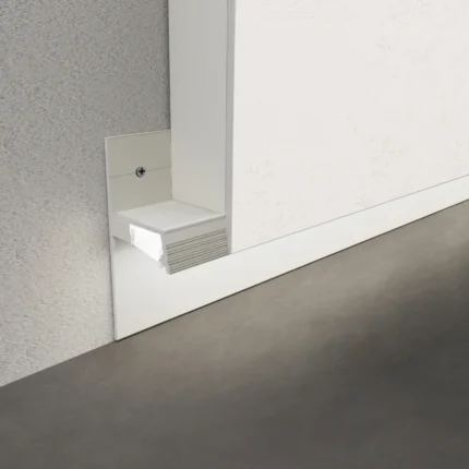 Plinta ascunsa shadow gap cu dispenser Proshadow Gap 2520 Progress Profiles | pentru rigips 20 mm, rost 25 mm, canal LED inchis cu policarbonat – bara 2 m
