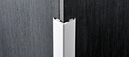 Coltar drept Proedge Progress Profiles | aluminiu anodizat, color si PVC | bara 2,7 m