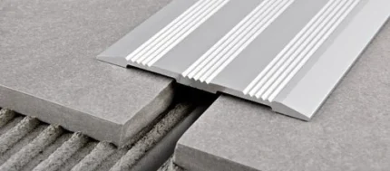 Profil mascare lat Proplate Progress Profiles | aluminiu, mascare prag si rost | bara 2,7 m